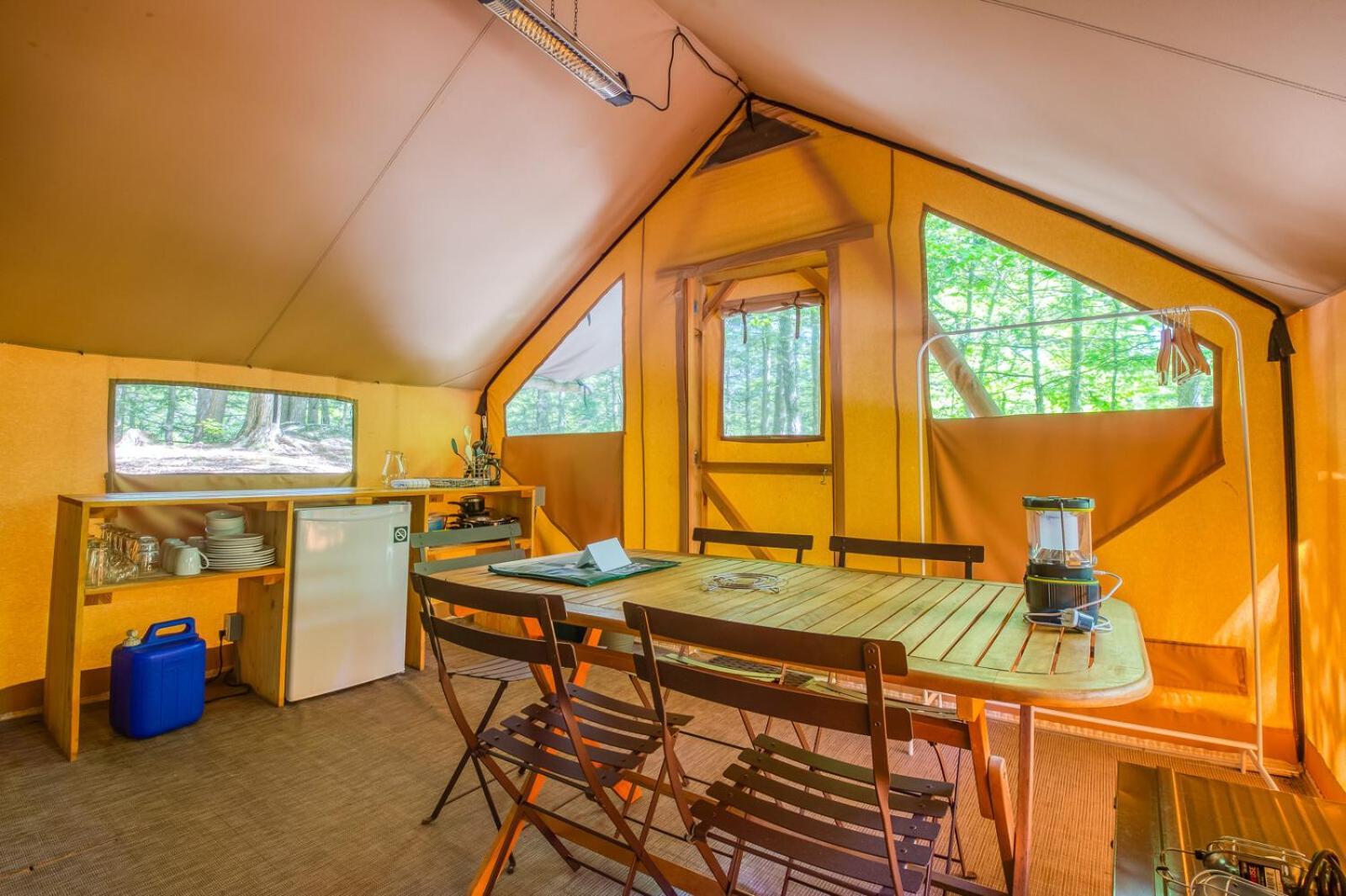 Huttopia White Mountains Albany Extérieur photo