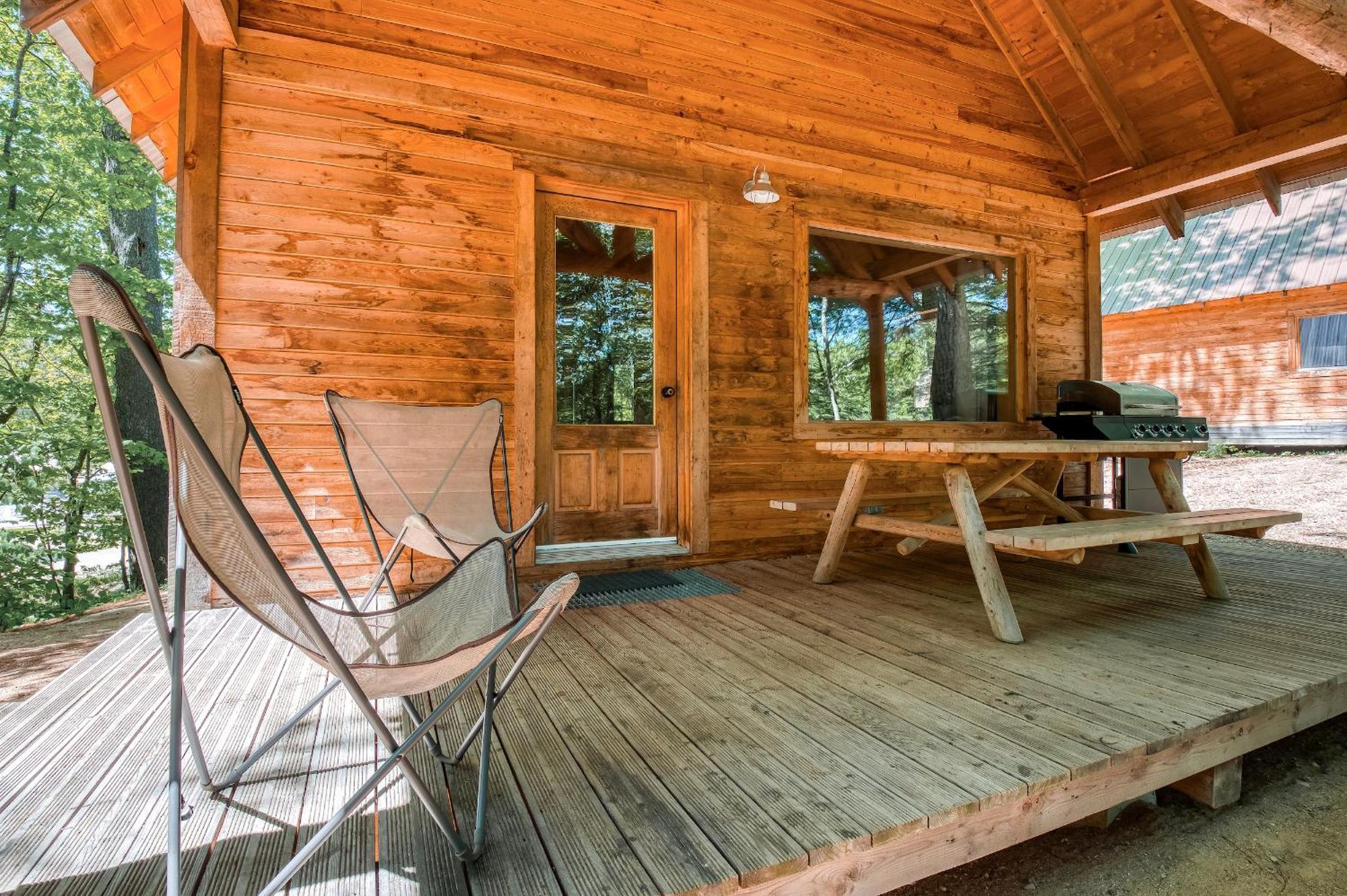 Huttopia White Mountains Albany Extérieur photo