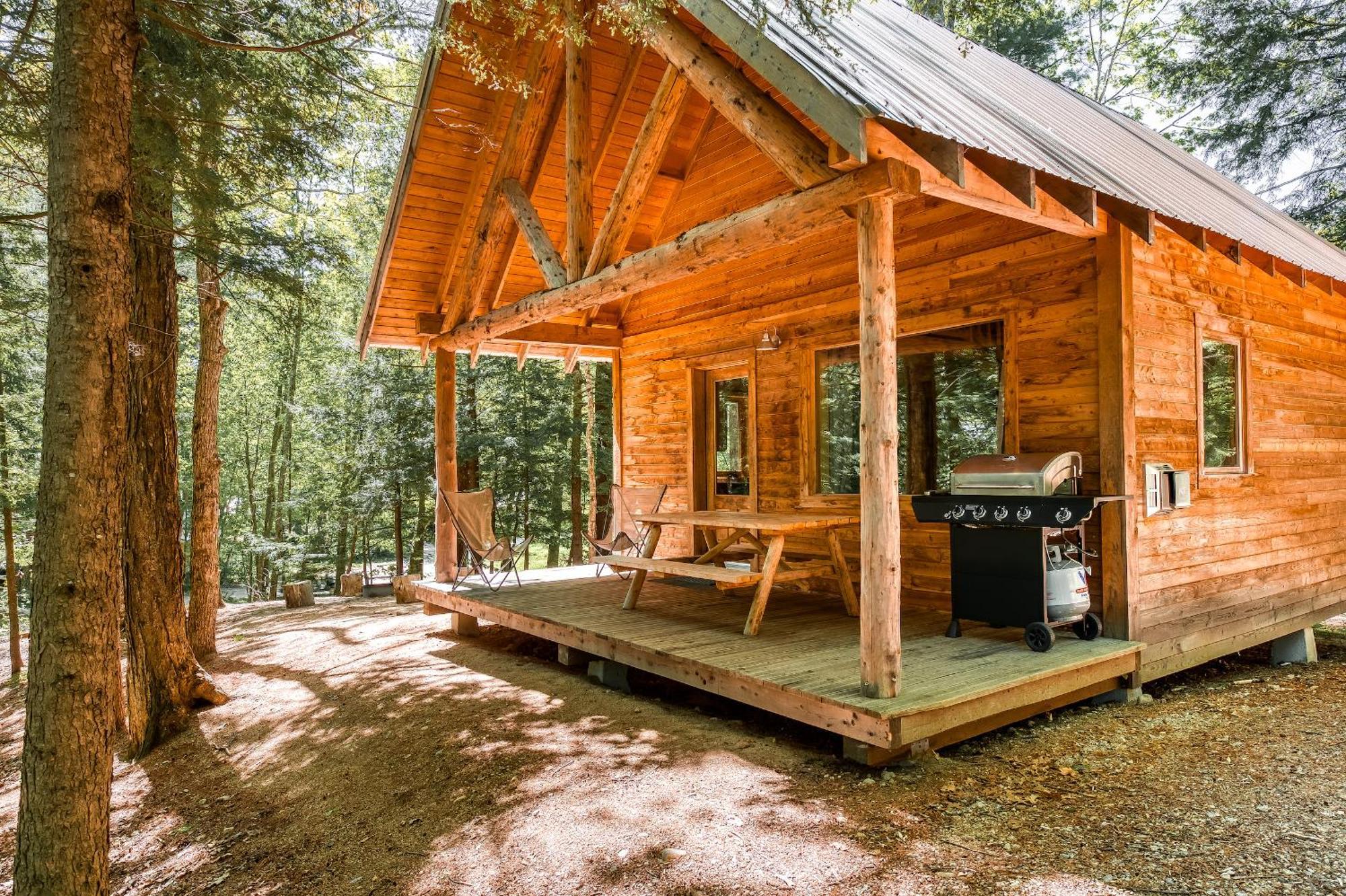 Huttopia White Mountains Albany Extérieur photo
